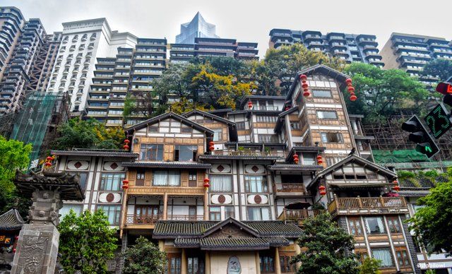重庆洪崖洞传统文化保护建筑群