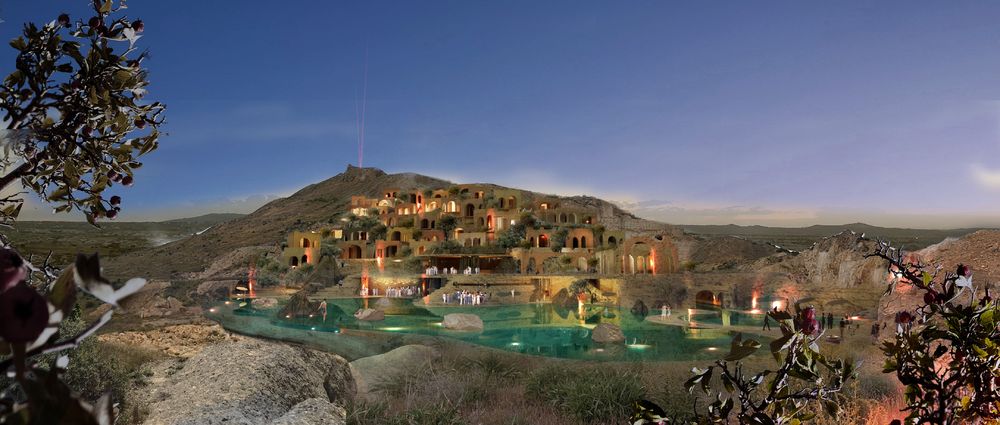 土耳其卡帕多奇亚 Turkmenlik Spa Hotel，独特的石窟客房与温泉体验