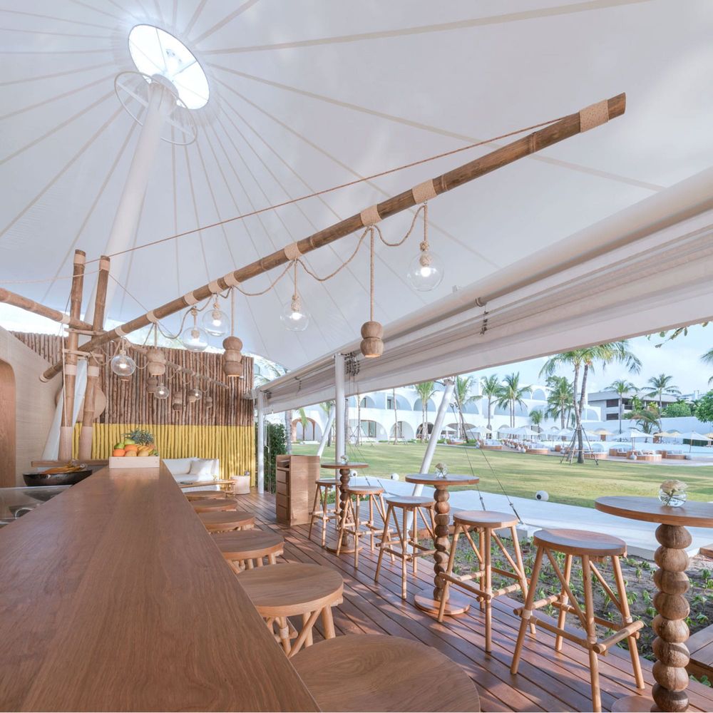 苏梅岛 SALA 查汶海滩度假村——月亮灵感的设计佳作