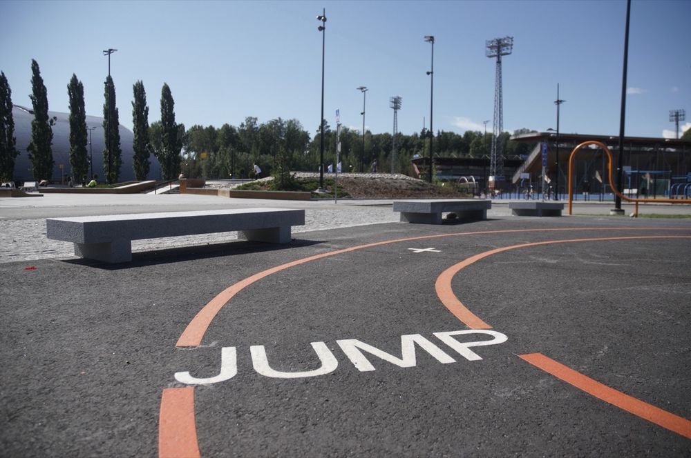 Myyrmäki Sports Park | 多功能运动公园，绿色与活力的完美结合