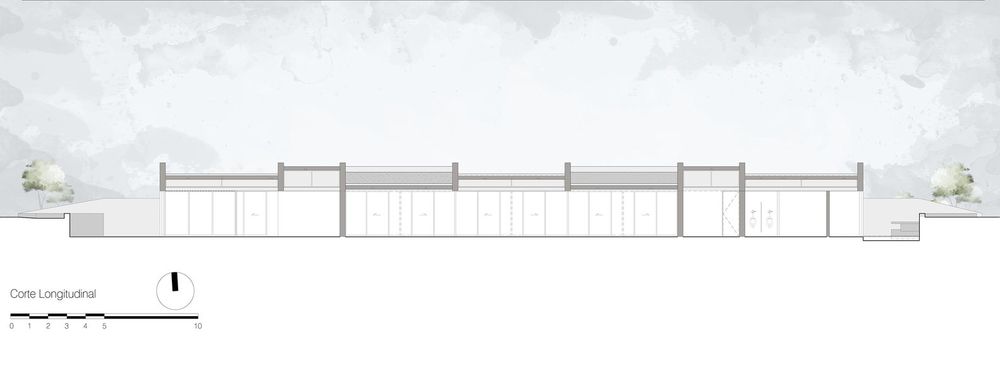 墨西哥公园旁隐藏建筑，打造多元文化社区空间