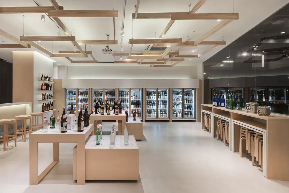 酒水森林 | 日本清酒泰国的陈列艺术