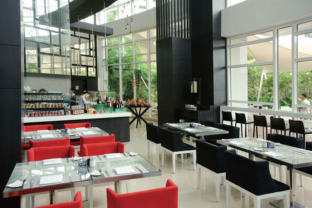 东南亚风格泰国某度假酒店高清摄影图 户外室内设计软装素材-3