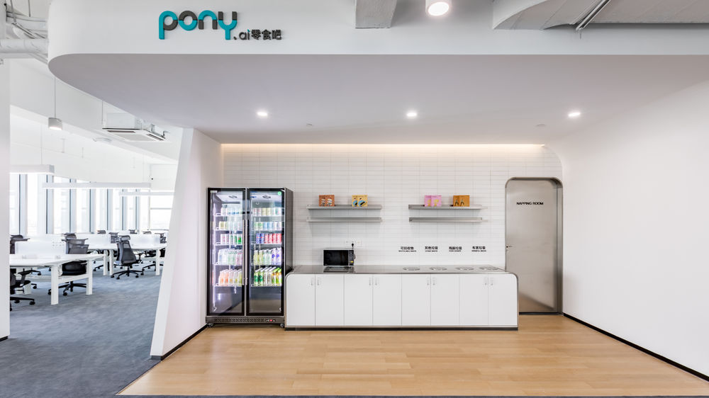 广州南沙最酷的科技感办公空间——“Pony.ai @ BEEPLUS ”空间