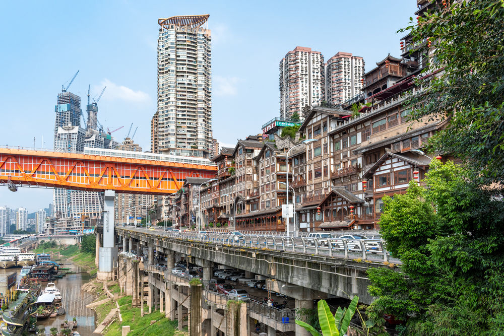 重庆洪崖洞传统文化保护建筑群