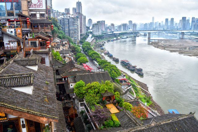 重庆洪崖洞传统文化保护建筑群