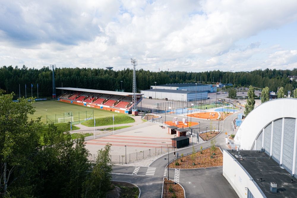 Myyrmäki Sports Park | 多功能运动公园，绿色与活力的完美结合