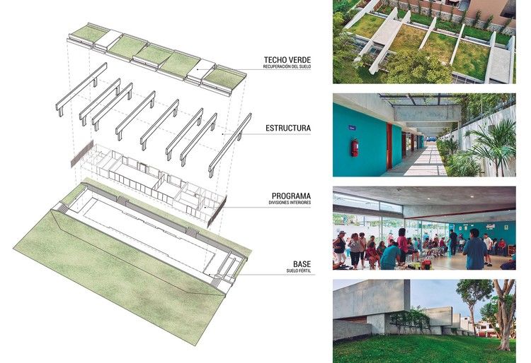 墨西哥公园旁隐藏建筑，打造多元文化社区空间