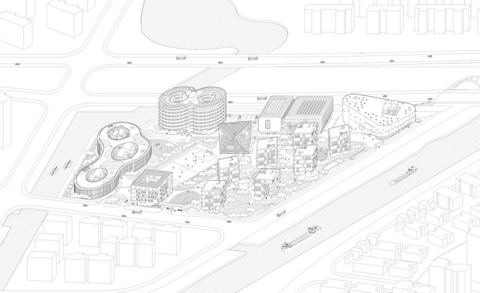 青浦平和双语学校 | 创新教育建筑的有机聚落