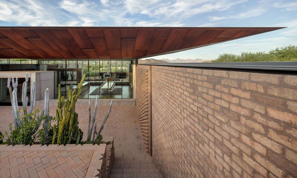 Dazzling in the Desert: Ghost Wash House by A-I-R.