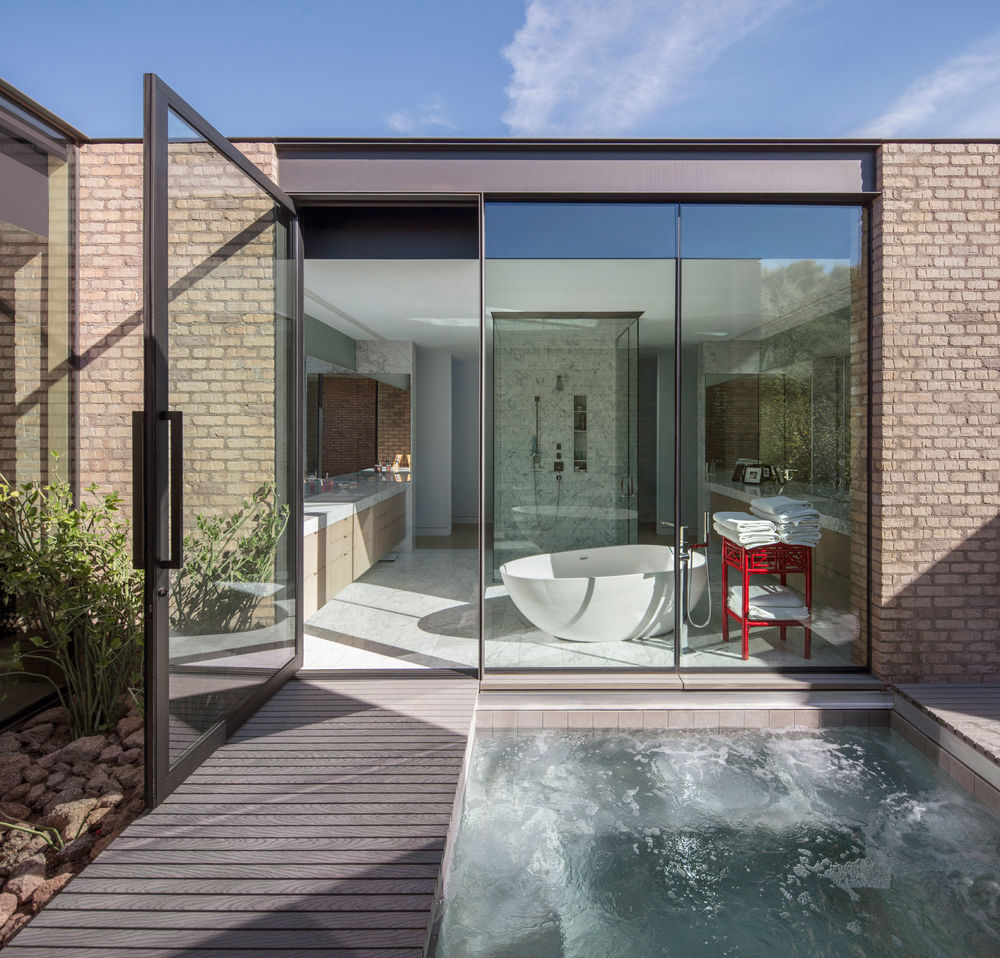 Dazzling in the Desert: Ghost Wash House by A-I-R.