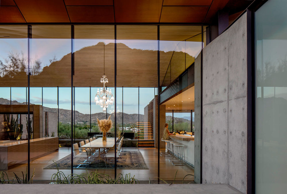 Dazzling in the Desert: Ghost Wash House by A-I-R.