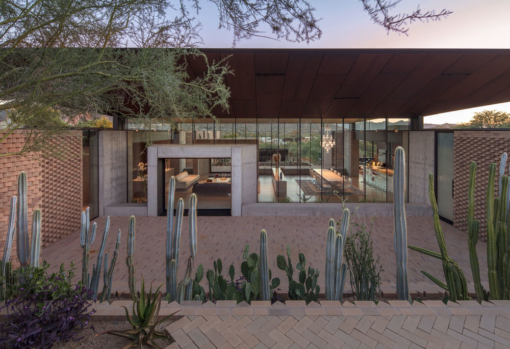 Dazzling in the Desert: Ghost Wash House by A-I-R.