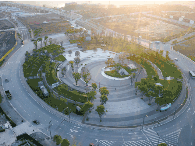 重庆两江悦来生态城中心广场 | 海绵城市设计与实践