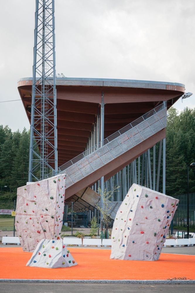 Myyrmäki Sports Park | 多功能运动公园，绿色与活力的完美结合