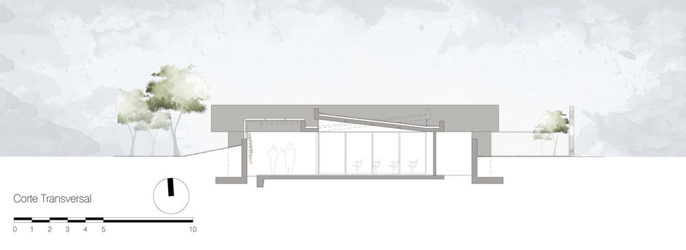 墨西哥公园旁隐藏建筑，打造多元文化社区空间