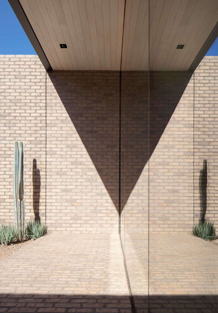 Dazzling in the Desert: Ghost Wash House by A-I-R.