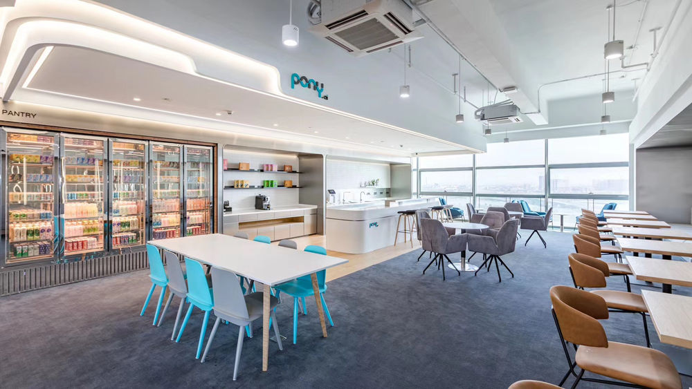 广州南沙最酷的科技感办公空间——“Pony.ai @ BEEPLUS ”空间
