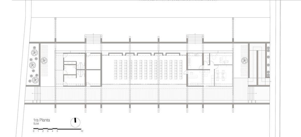 墨西哥公园旁隐藏建筑，打造多元文化社区空间