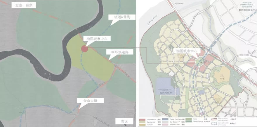 重庆两江悦来生态城中心广场 | 海绵城市设计与实践