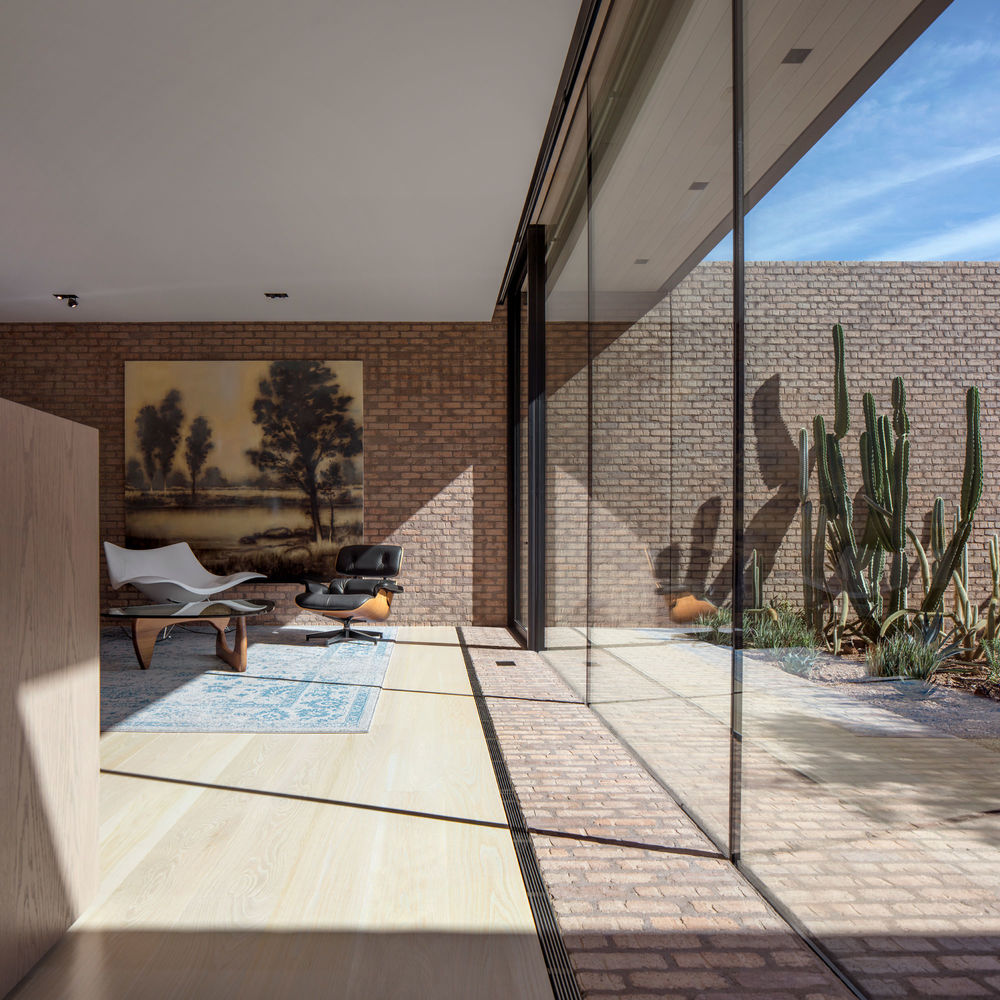 Dazzling in the Desert: Ghost Wash House by A-I-R.