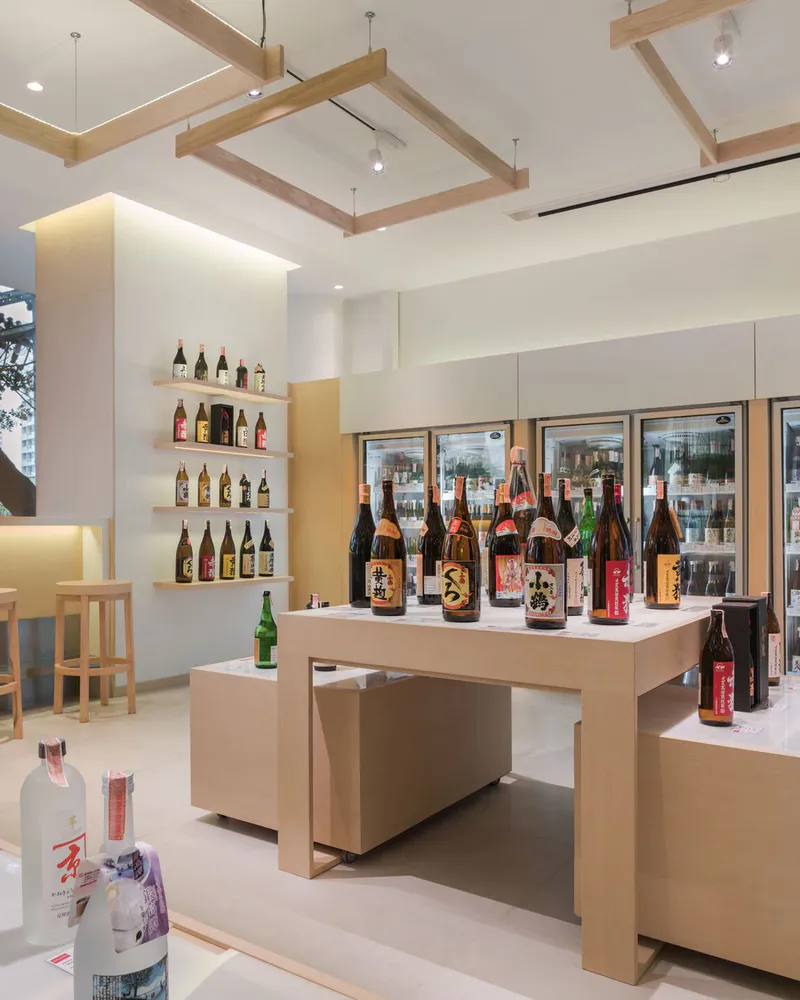 酒水森林 | 日本清酒泰国的陈列艺术