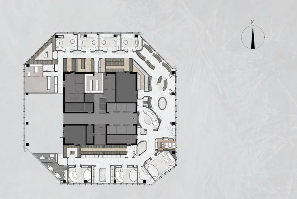 冰雪之恋 | MANLIBRIDAL 婚纱馆的极简奢华设计