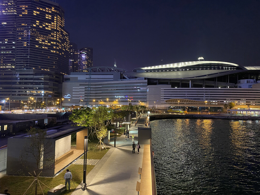 湾仔海滨花园 | 香港最长海滨长廊的重生设计