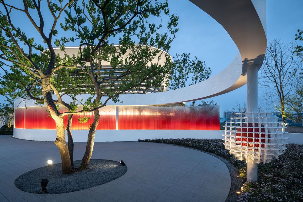 徐州东湖上璟示范区 | 光之境的曲线空间探索