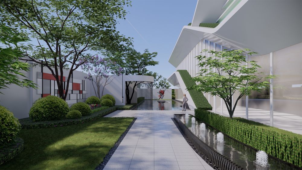 徐州东湖上璟示范区 | 光之境的曲线空间探索