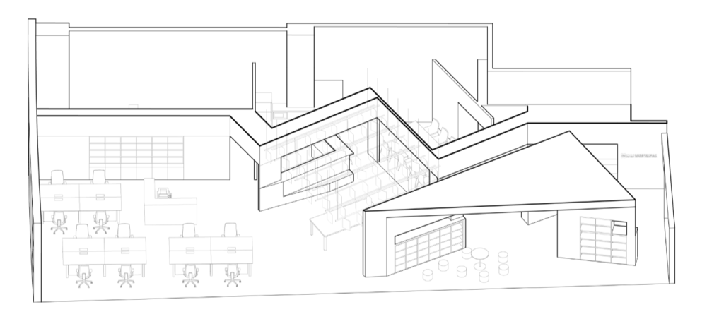 十拓建筑新办公室 | 创造力为核心的交流空间设计