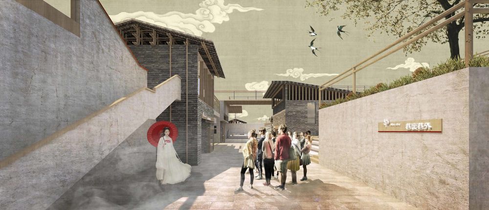 水边村的花席世界——乡村记忆的延续与景观建筑修复