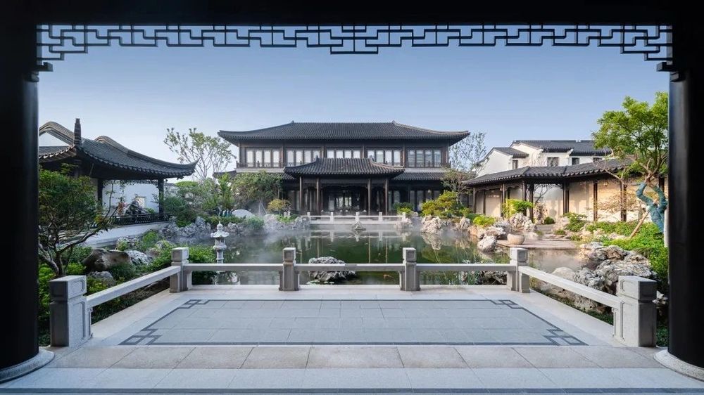 纯中式合院小区，领略中国风之美