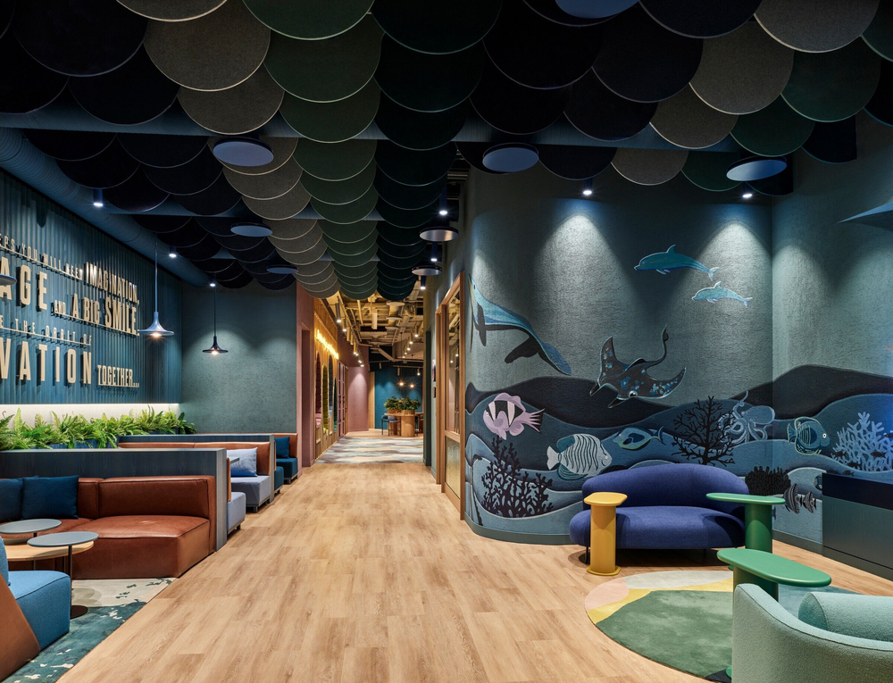 KONTRA Architecture 打造独特海洋风格银行办公室——Denizbank Innovation Center