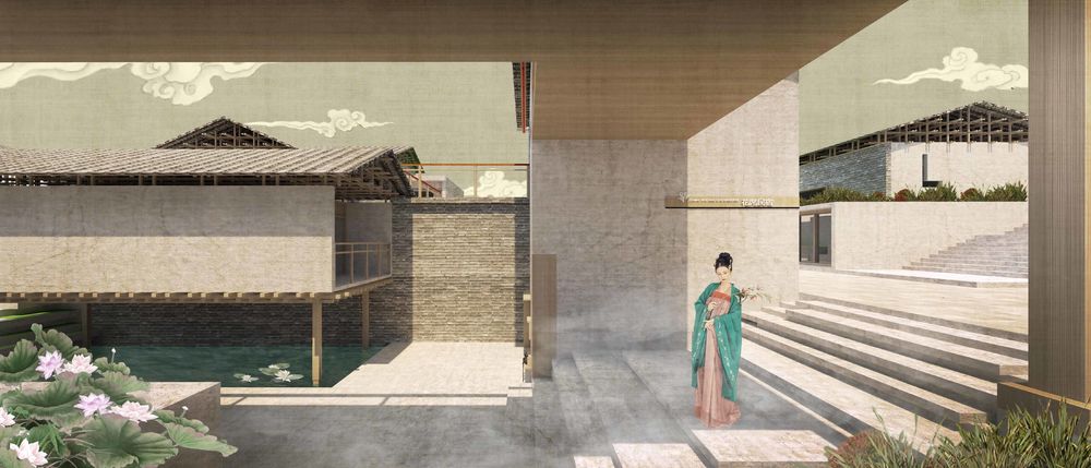 水边村的花席世界——乡村记忆的延续与景观建筑修复