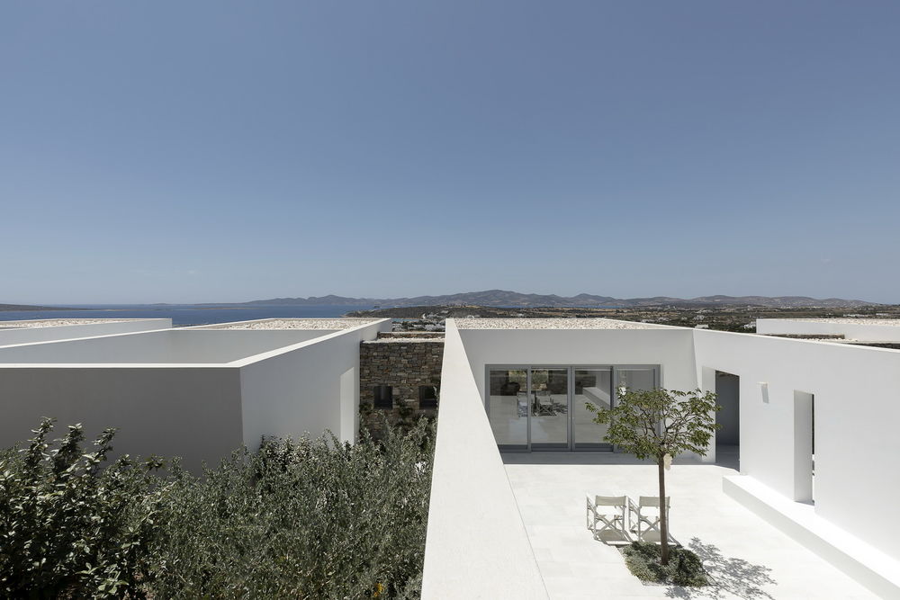 希腊 Paros 岛的 Louria Summer House | 与自然共舞的现代设计