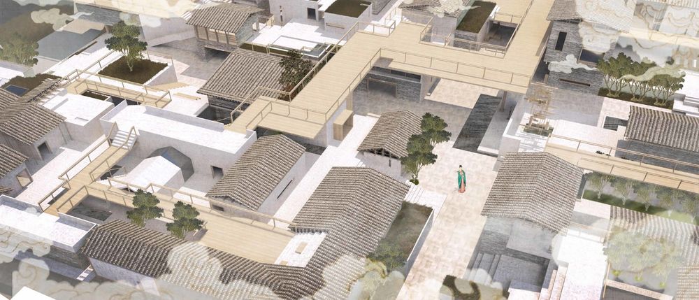 水边村的花席世界——乡村记忆的延续与景观建筑修复