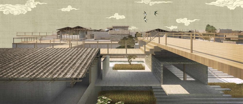 水边村的花席世界——乡村记忆的延续与景观建筑修复