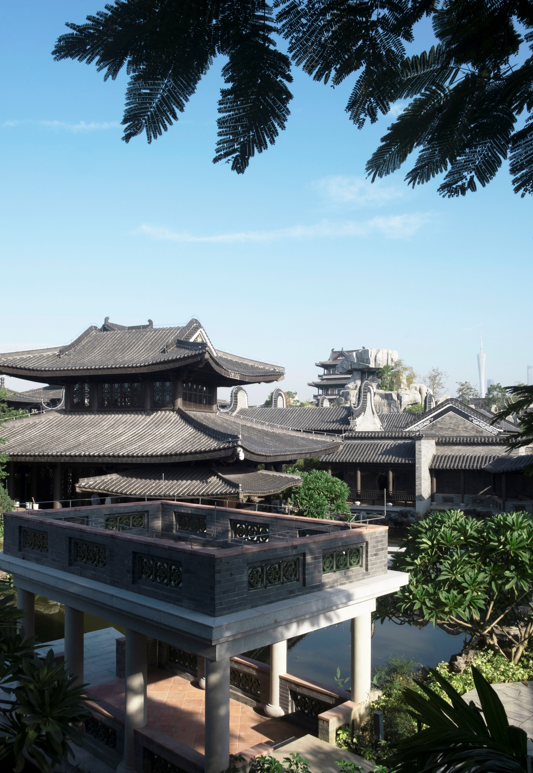 AECOM 广州文化馆新馆景观设计，一座岭南园林式文化馆！