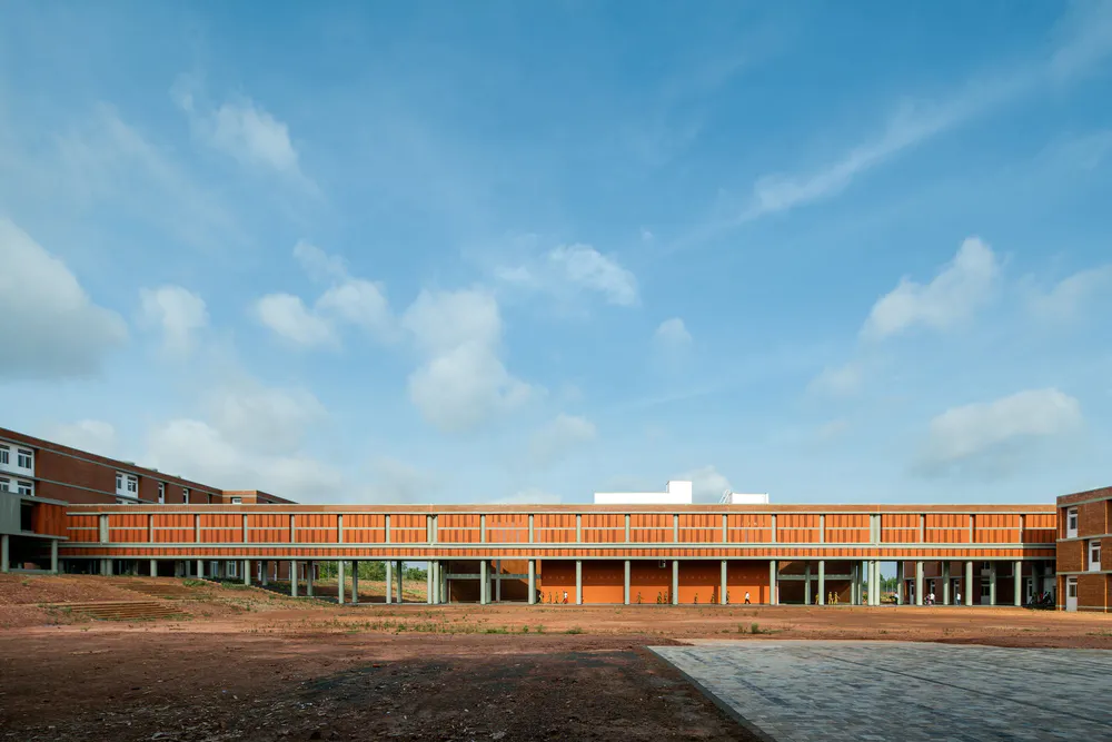 Academic block- The Sangolli Rayanna Sainik school