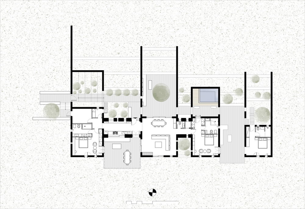 希腊 Paros 岛的 Louria Summer House | 与自然共舞的现代设计