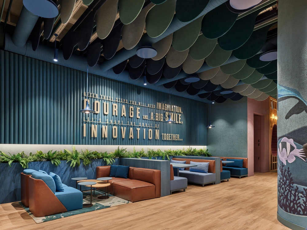 KONTRA Architecture 打造独特海洋风格银行办公室——Denizbank Innovation Center