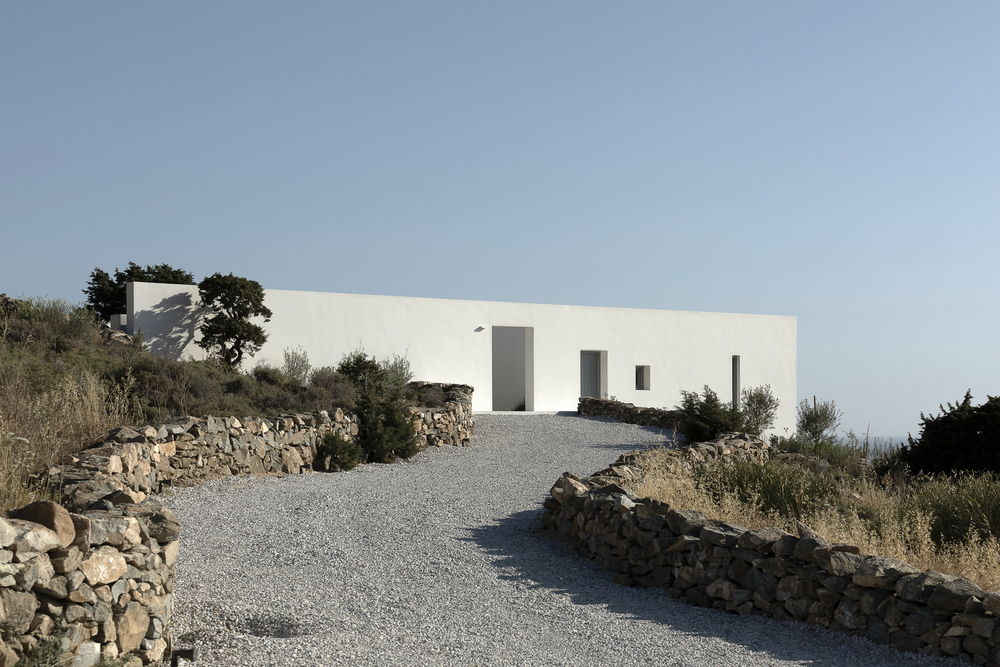 希腊 Paros 岛的 Louria Summer House | 与自然共舞的现代设计