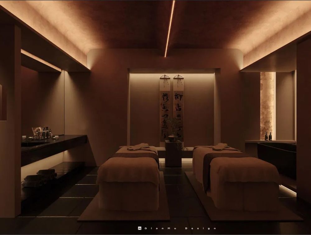 徽州韵味 | 现代中式 SPA 空间的艺术探索