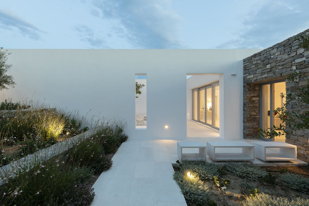 希腊 Paros 岛的 Louria Summer House | 与自然共舞的现代设计