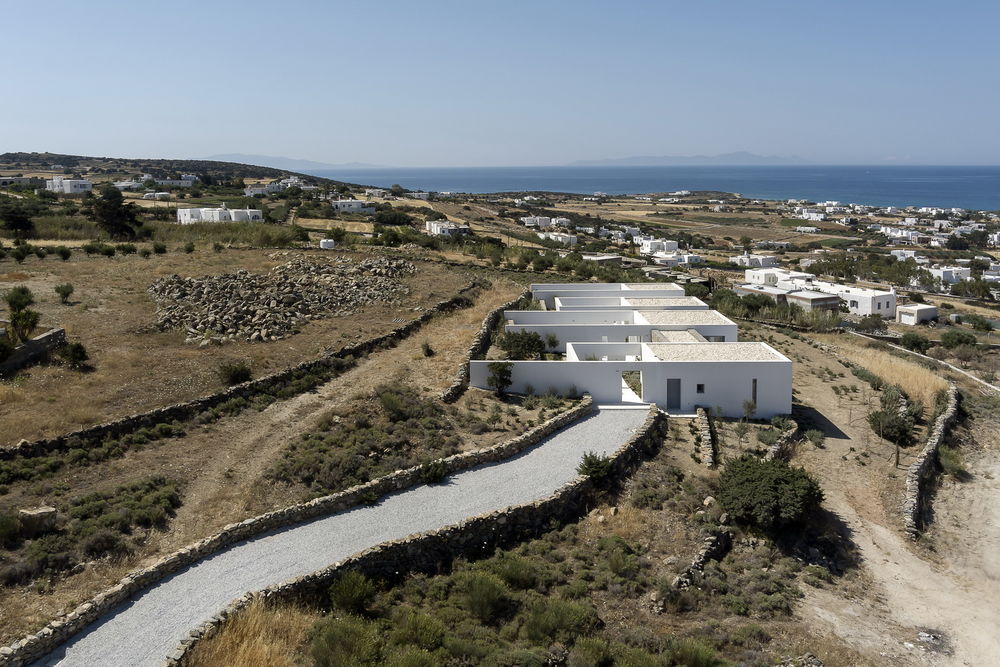 希腊 Paros 岛的 Louria Summer House | 与自然共舞的现代设计