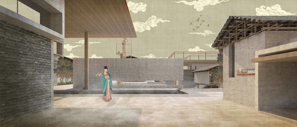 水边村的花席世界——乡村记忆的延续与景观建筑修复