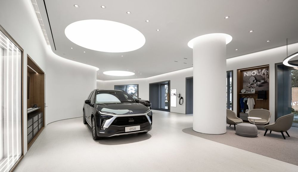 蔚来汽车 NIO SPACE ——北京中粮祥云店的未来生活空间设计