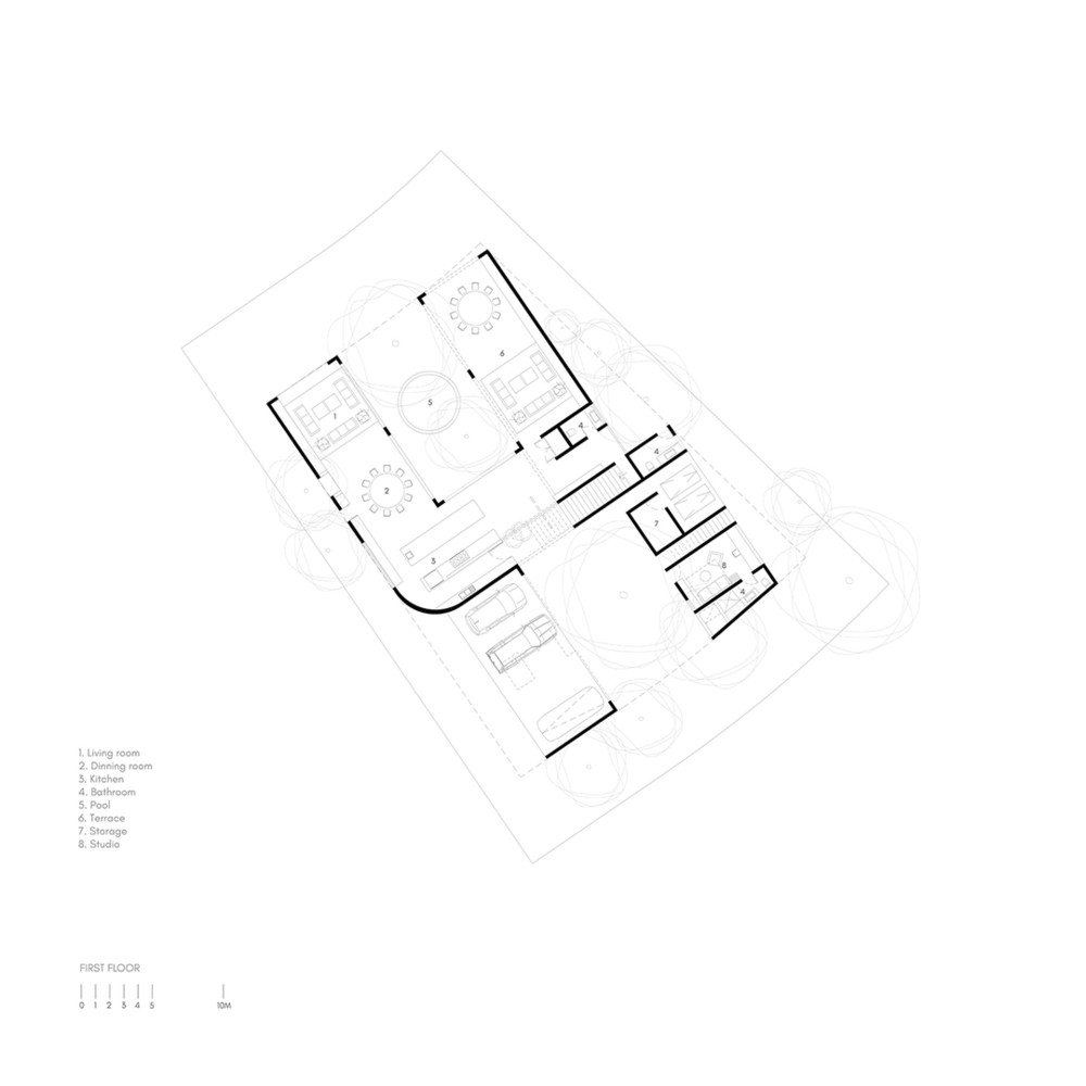Vtaller 打造自然居所，庭院与建筑完美融合