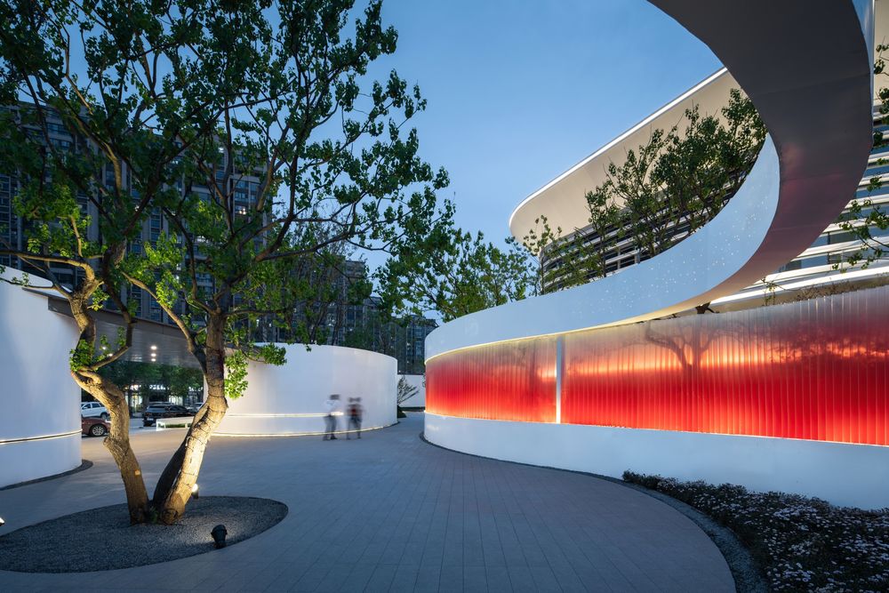 徐州东湖上璟示范区 | 光之境的曲线空间探索